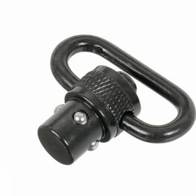 Push Button QD Sling Swivel - Black