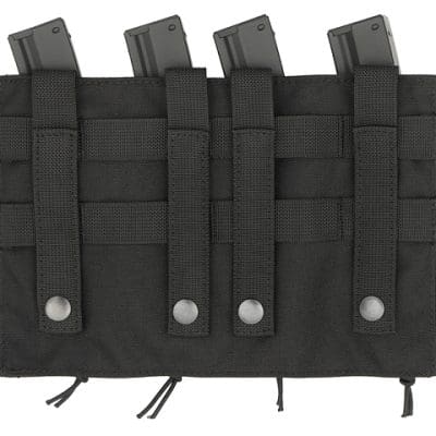 8FIELDS MOLLE Speed Quad SMG Magazine Pocket - Black