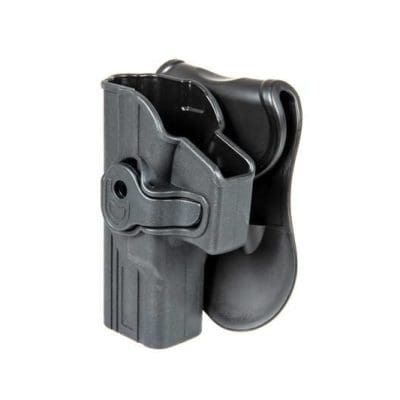 Ultimate Tactical Glock-Type Holster (For left-handed shooters) - Black