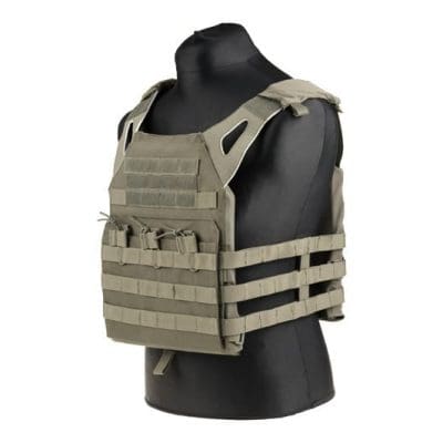 Jump type tactical vest - olive