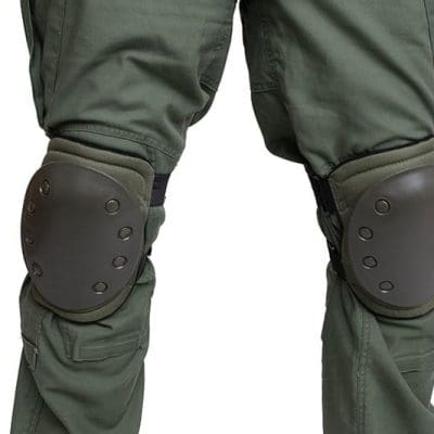 Set of knee protection pads - olive