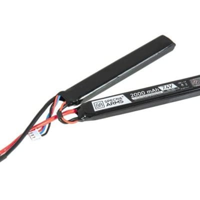 LiPo 7.4V Battery 2000mAh 15/30C - Nunchuck - T-Connect (Deans)