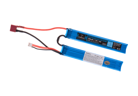 Lipo 7.4V 1300mAh 25C Twin Type T-Plug