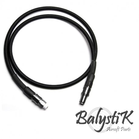 Balystik 8mm black braided line for HPA regulator EU