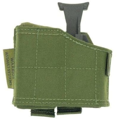 Universal Pistol Holster Warrior OD Left hand