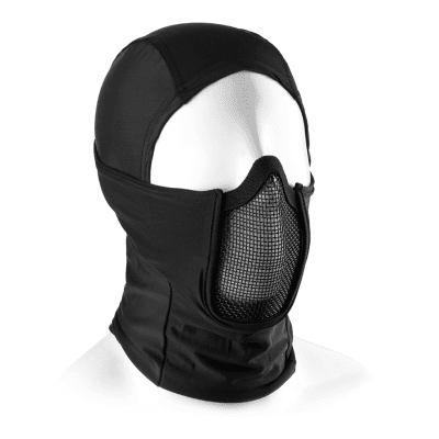 Mk.III Steel Half Face Mask Black