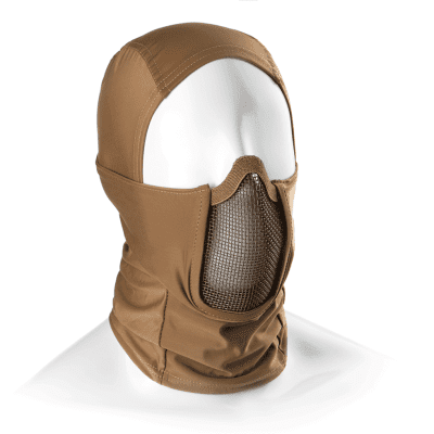 Mk.III Steel Half Face Mask Tan