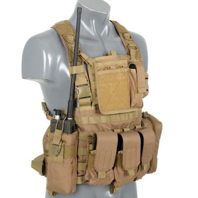 8FIELDS Force Recon Chest Harness - Tan