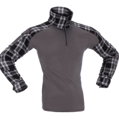 Invader Gear Flannel Combat Shirt - Black