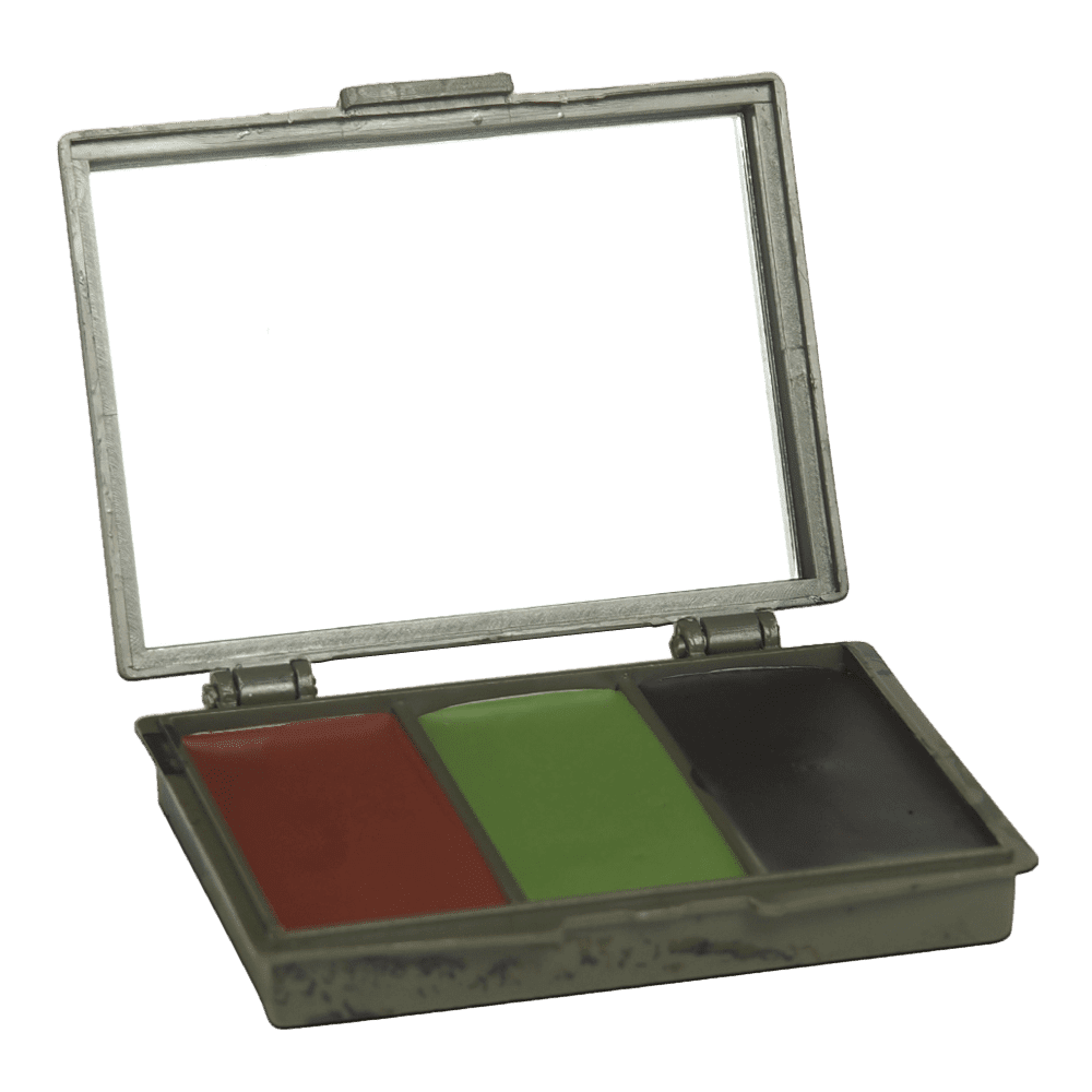 3-colour compact camouflage cream - woodland