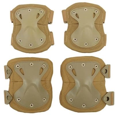 Knee/Elbow Pad Set - Tan [PJ]