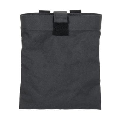 BELT MOUNTED DUMP POUCH - BLACK